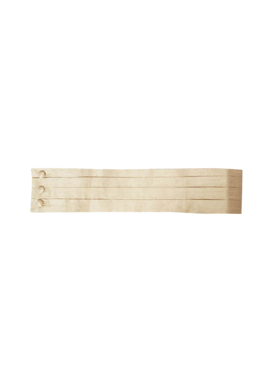 Beige Silk Pageboy Cummerbund Belts  from Pepa London