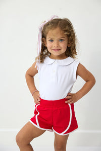 Girly Girl Tank in White