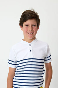 Breton Stripe Blade Shrit