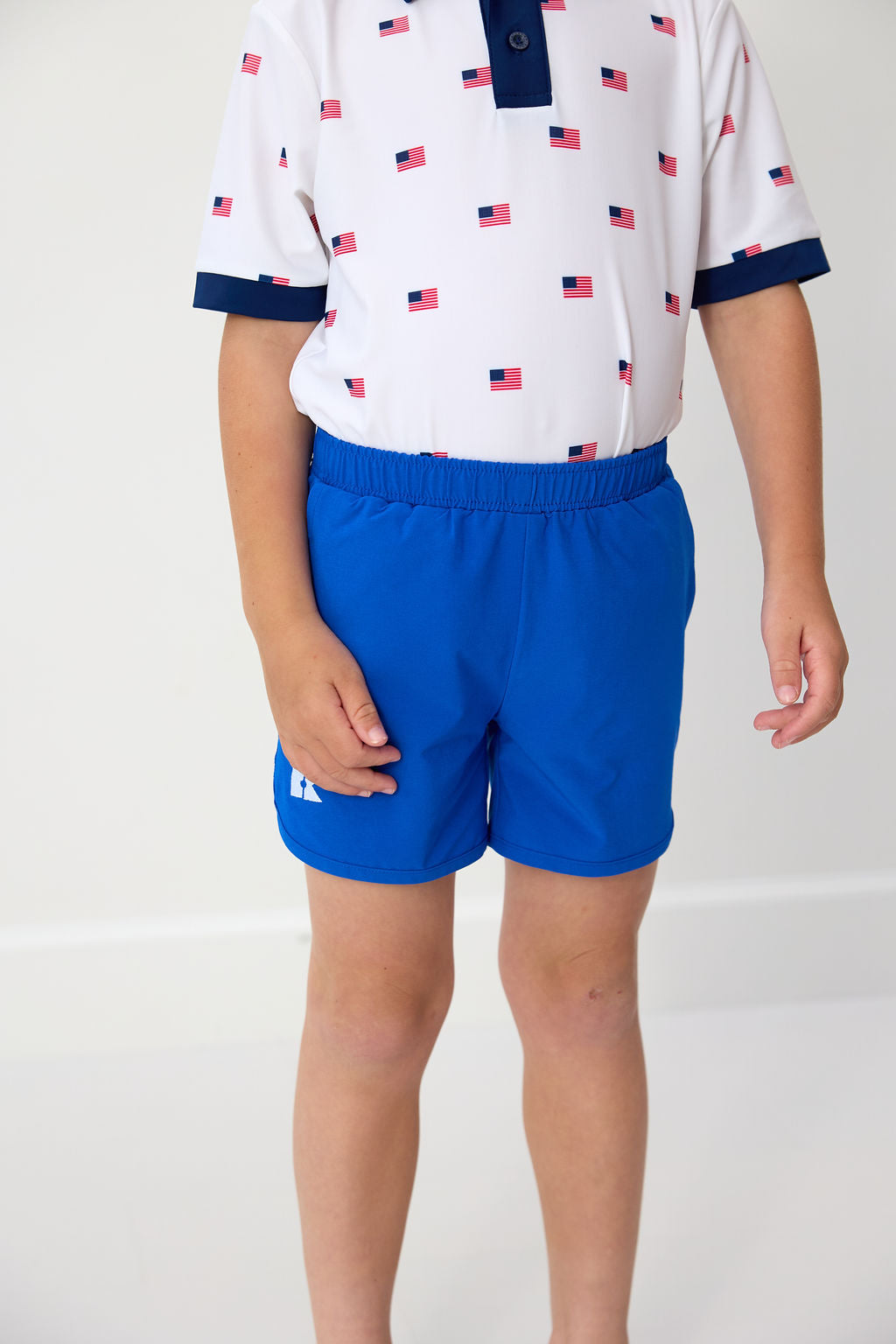 Retro Super Shorts in Royal Blue