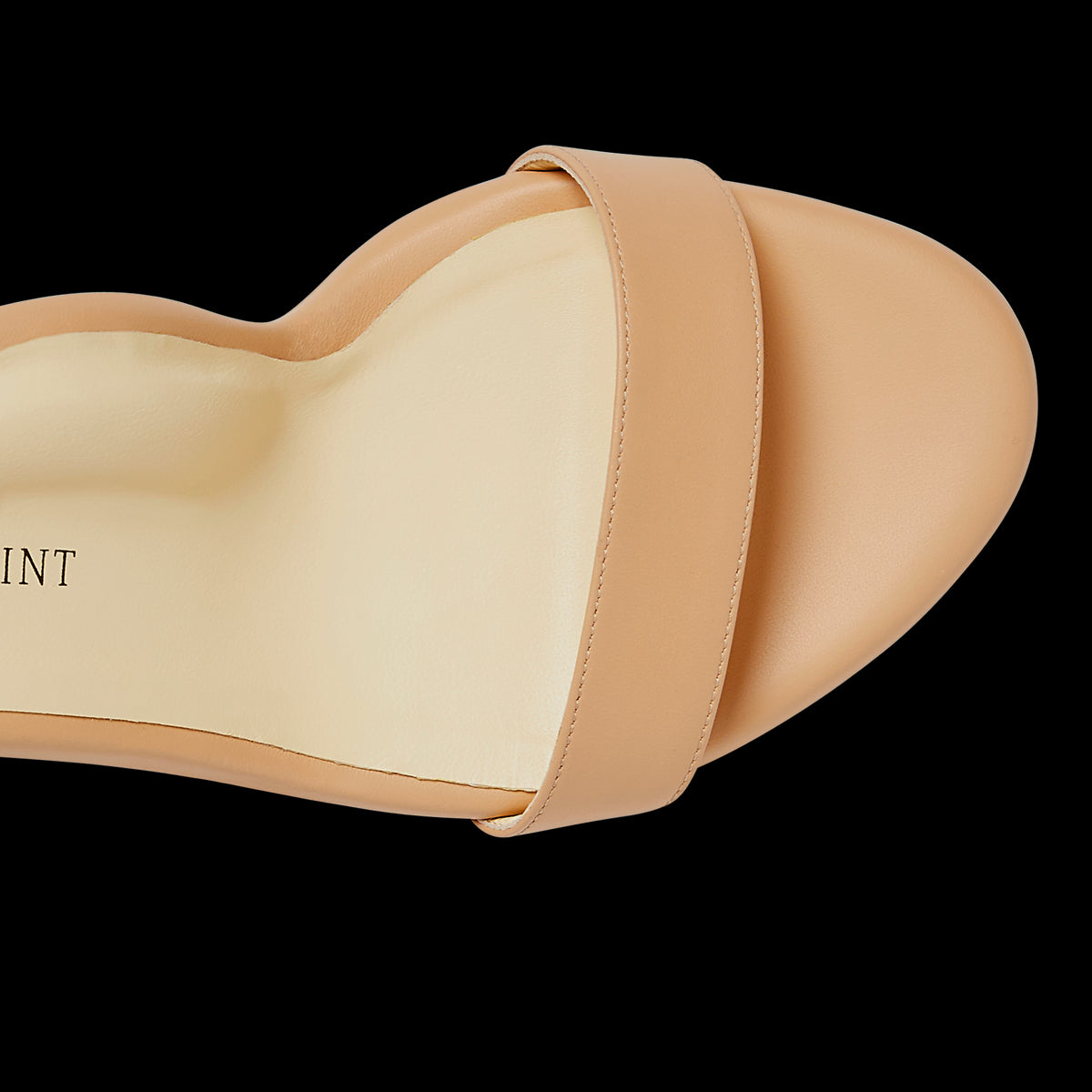 60mm Italian Made Perfect Block Sandal in Sand Calf