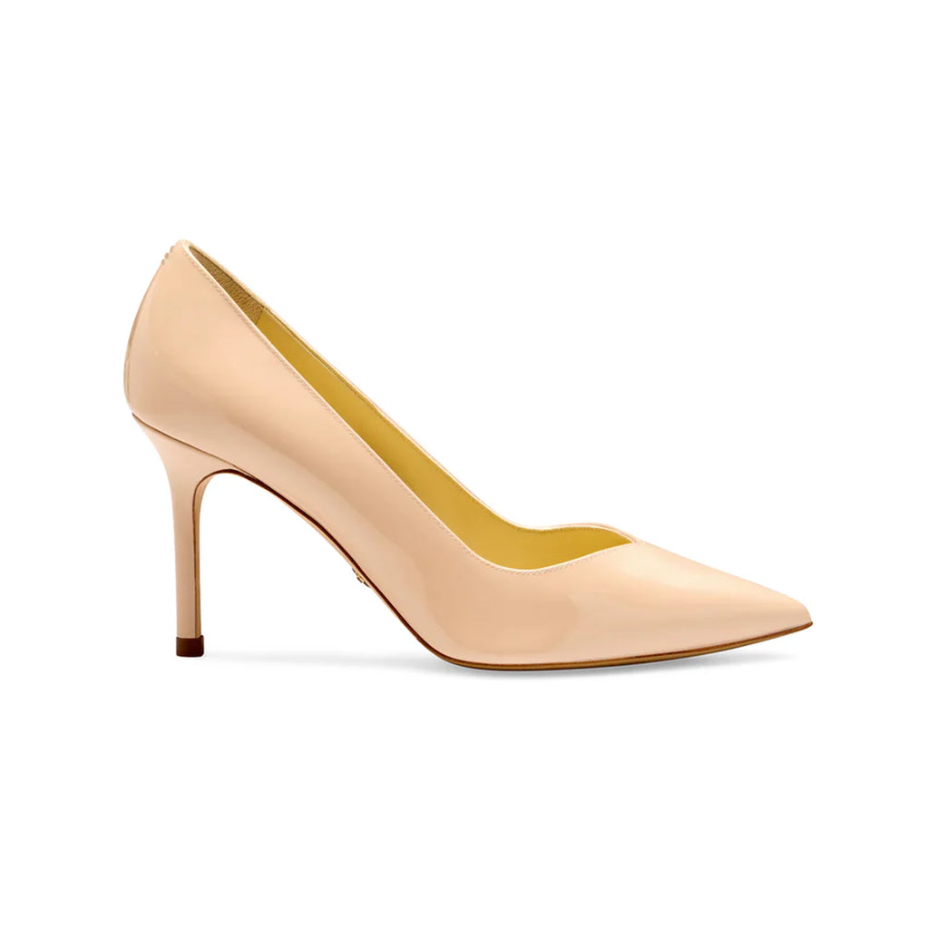 Perfect Pump 85 in Light Sand Patent
