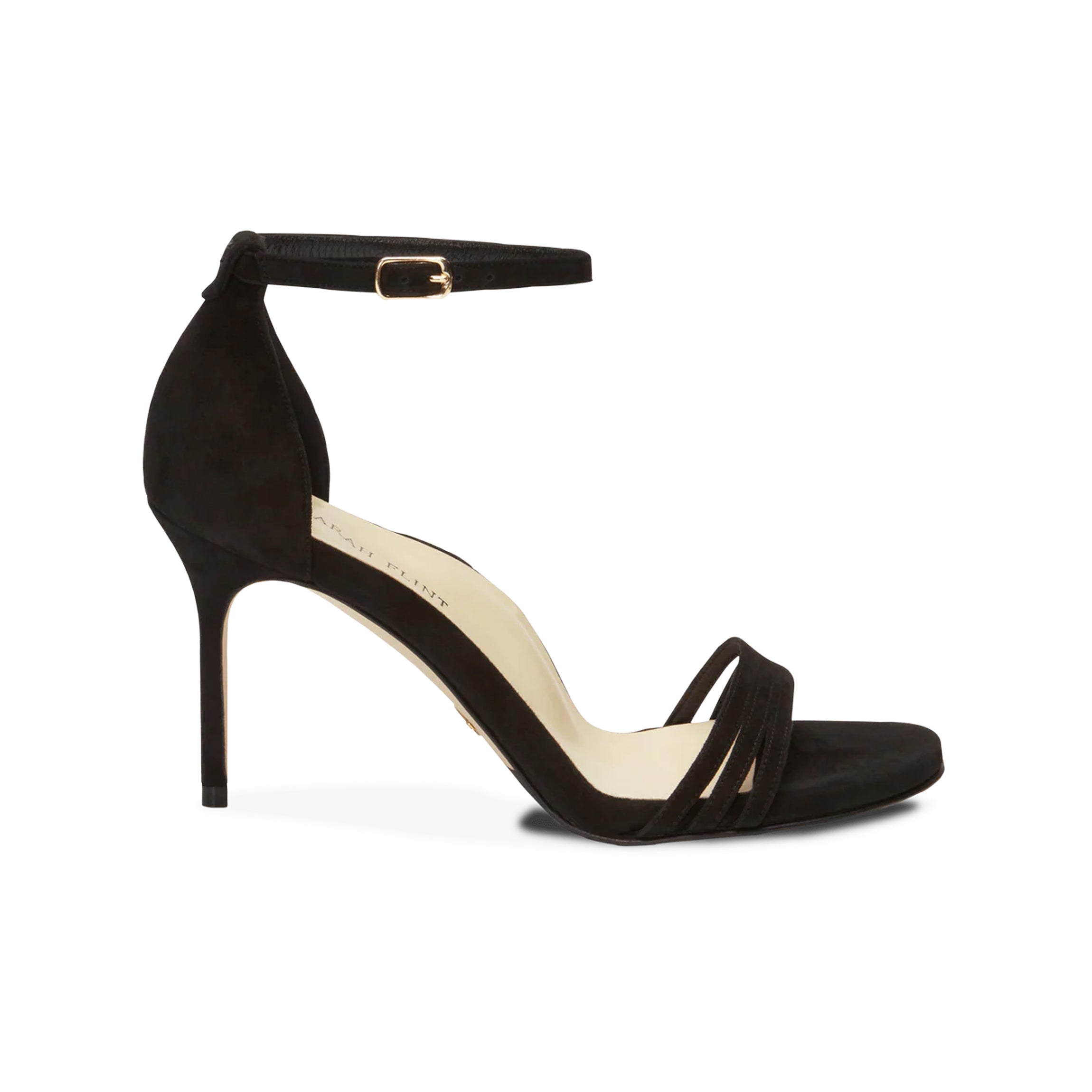Perfect Sandal 85 in Black Suede