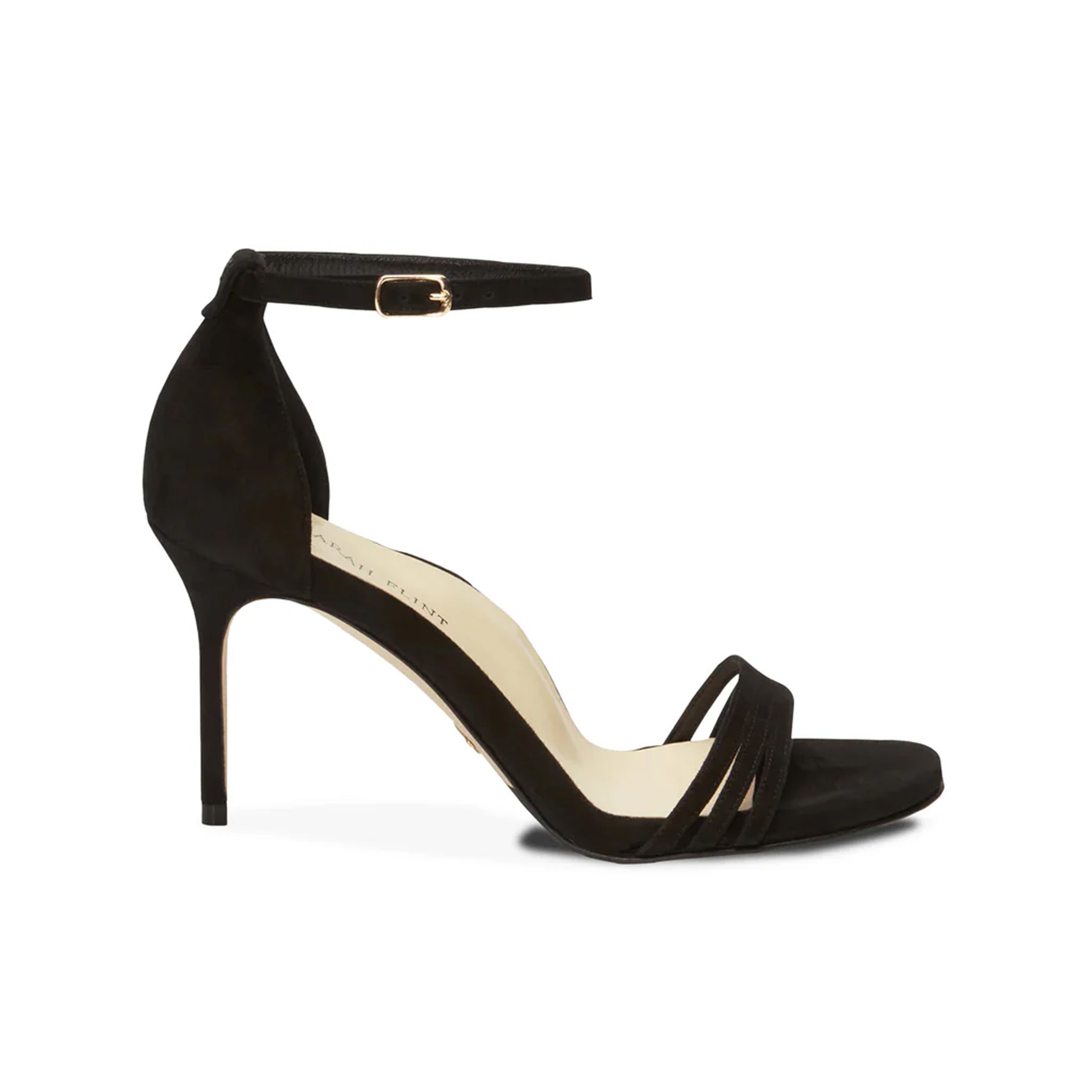 Perfect Sandal 85 in Black Suede