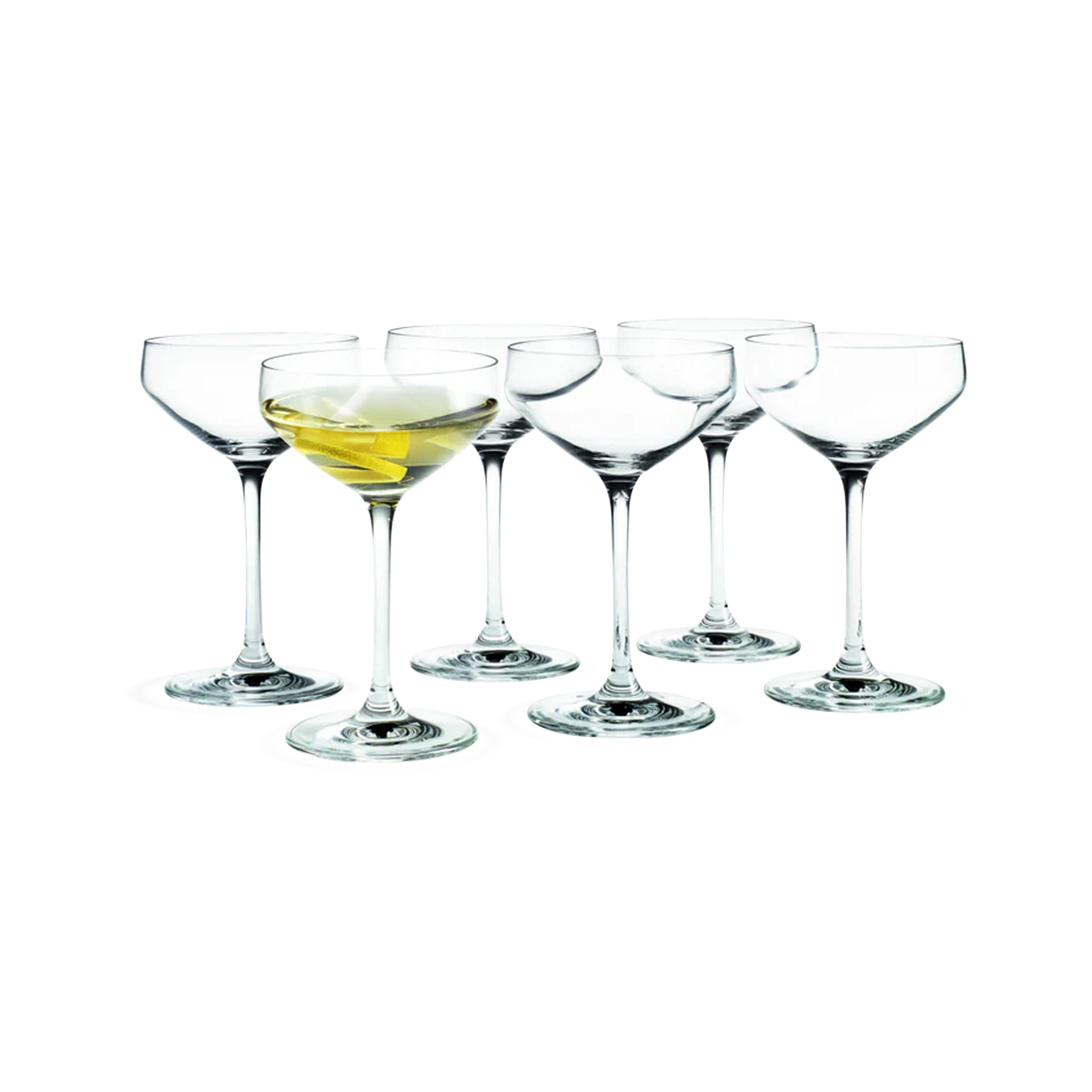 Perfection Martini Glass Clear, Set of 6