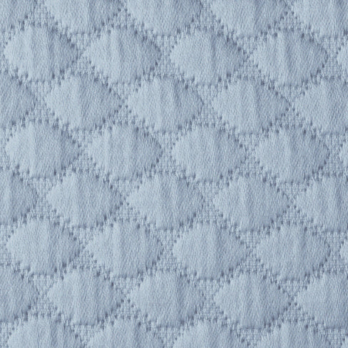 Perla Coverlet in Hazy Blue