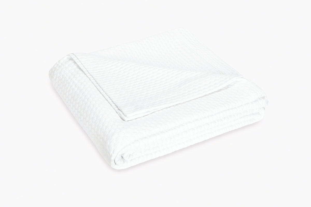 Perla Coverlet in White