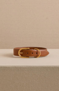 Pet Collar 30 in Vacchetta Luggage
