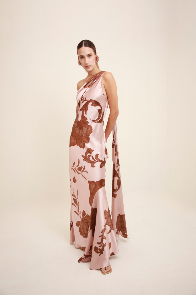 Petalo One Shoulder Dress