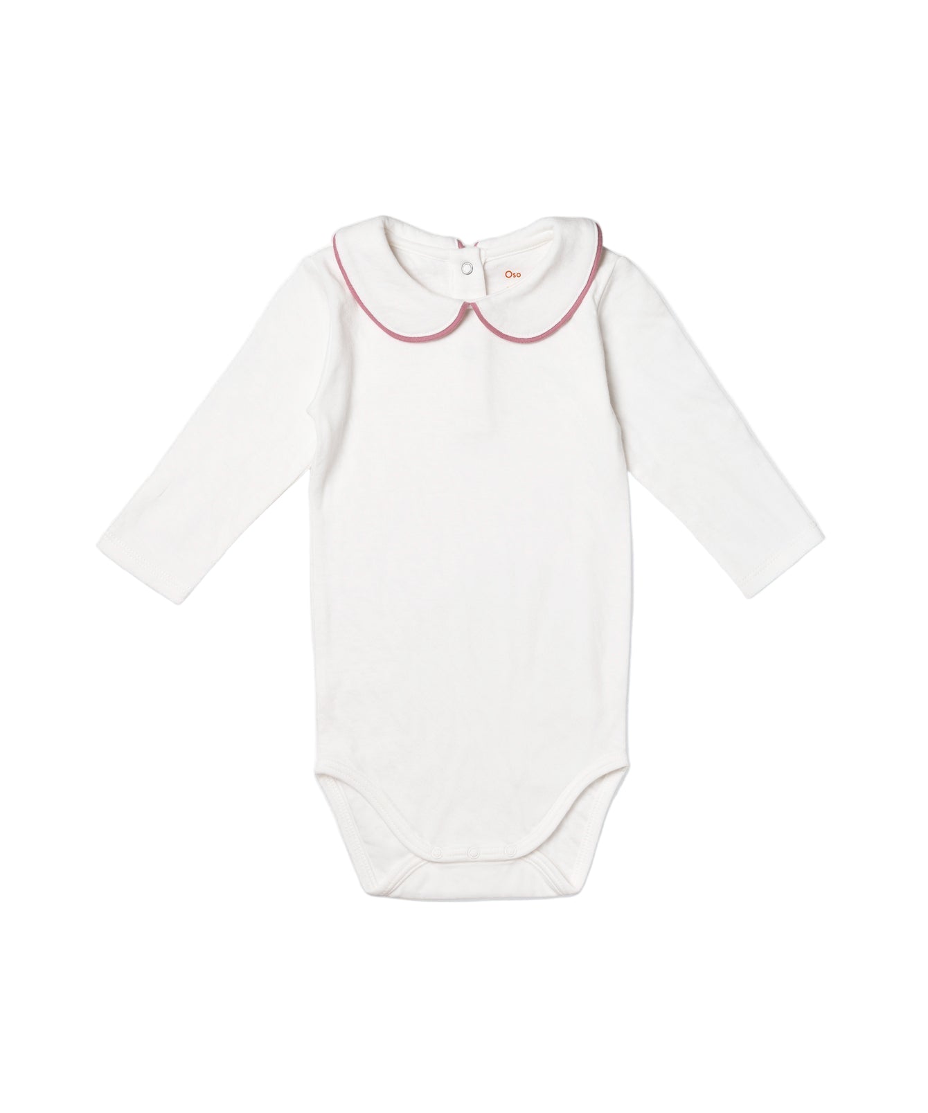 Peter Pan One-Piece in Rose Piping