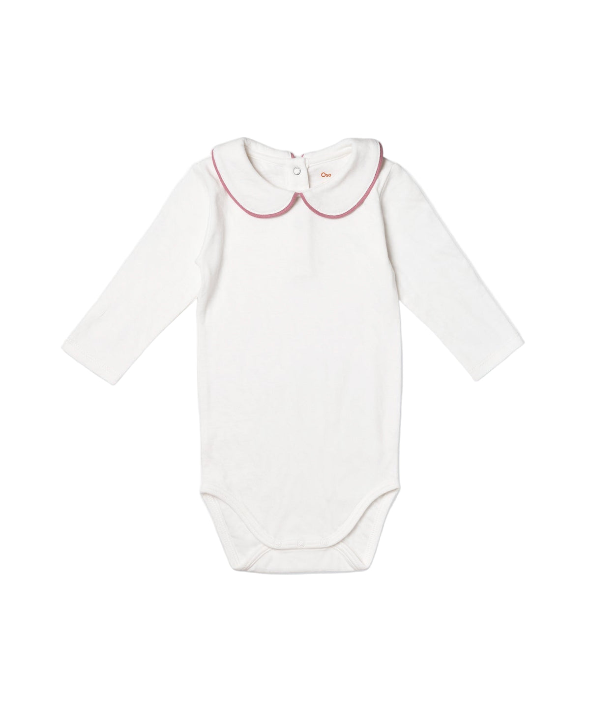 Peter Pan One-Piece in Rose Piping