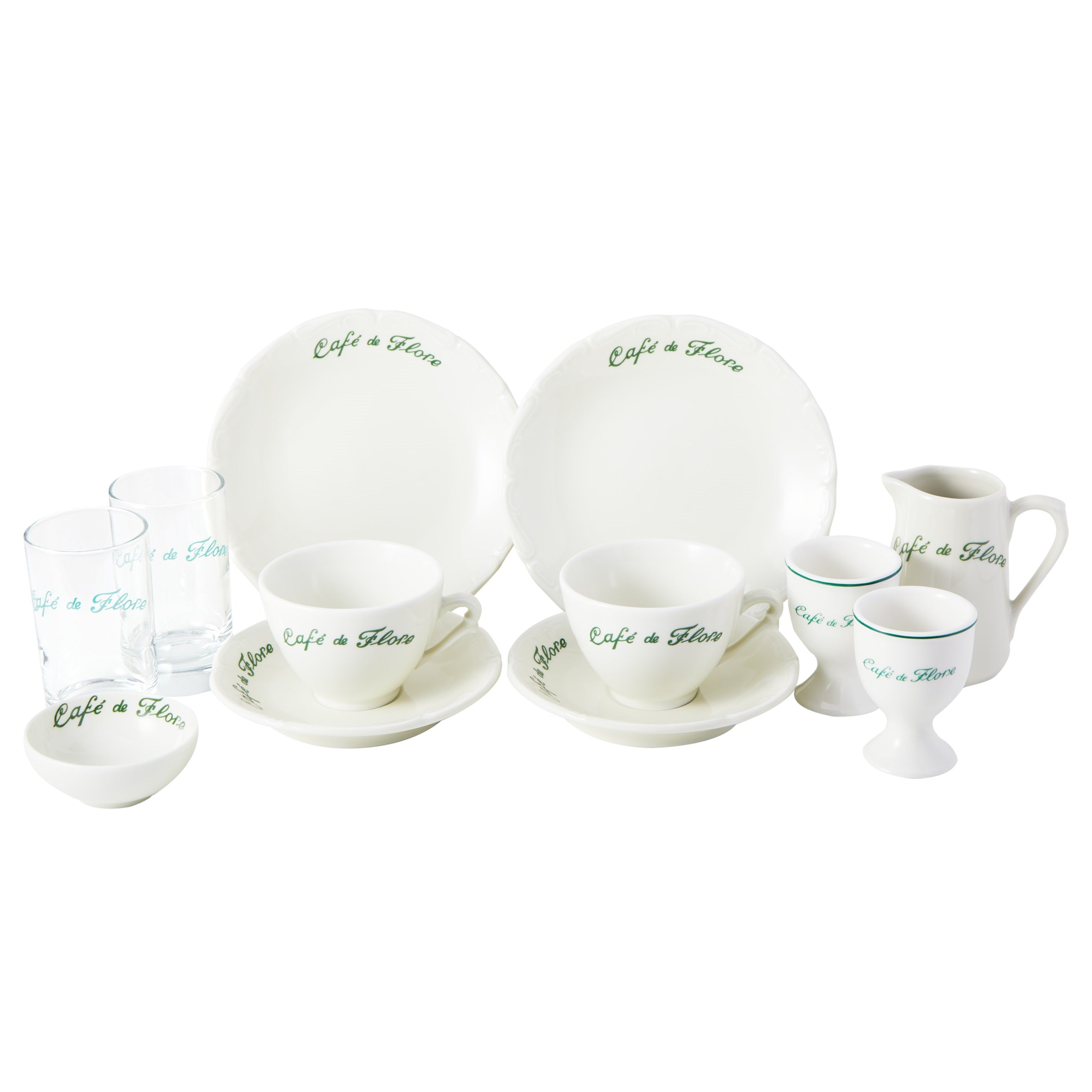 Breakfast Setting for 2 People