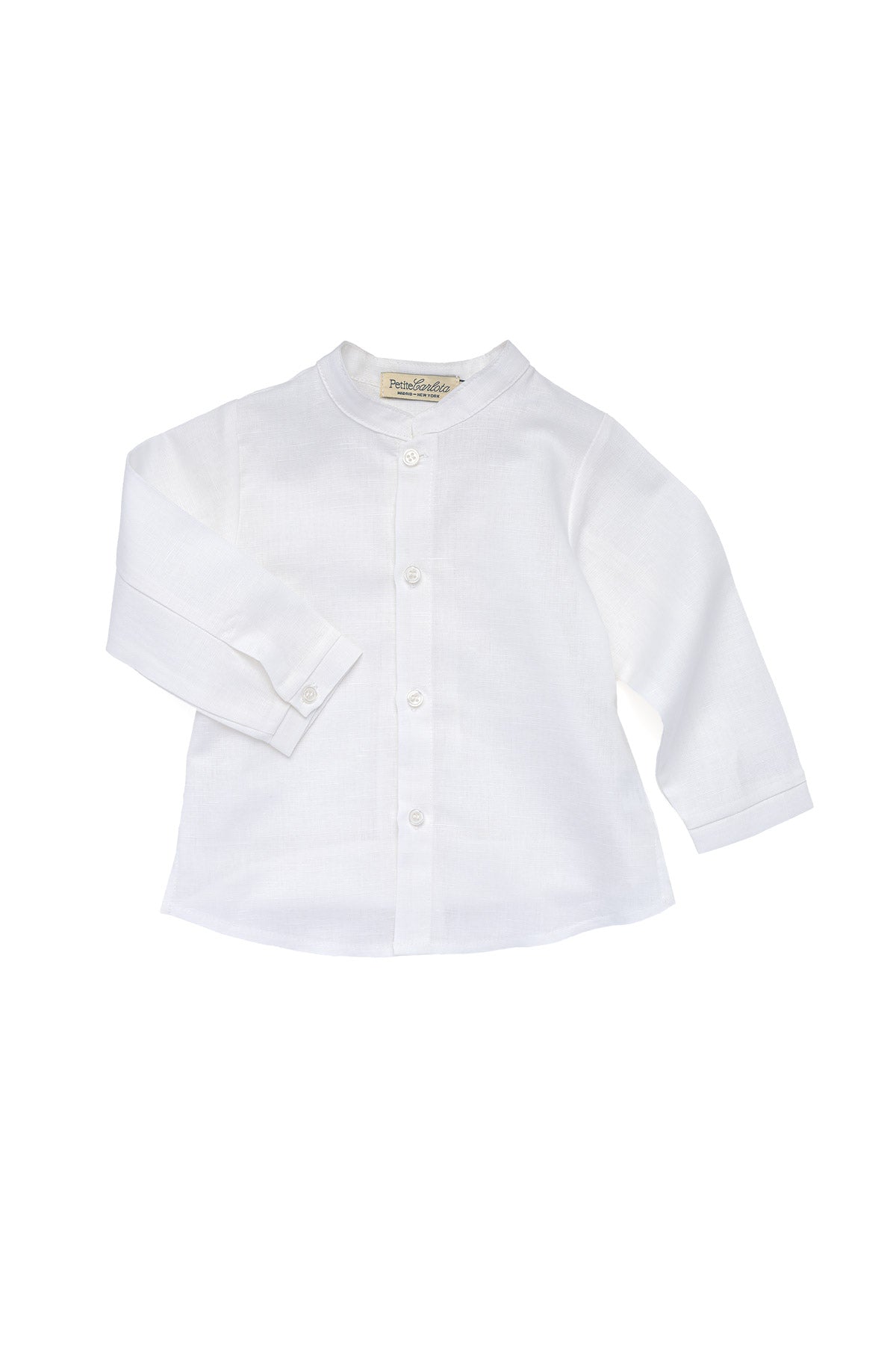Lawrence Linen Shirt in Cloud White