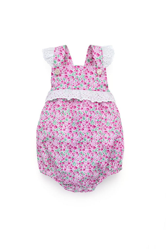 Camila Romper in Radiant Poppies