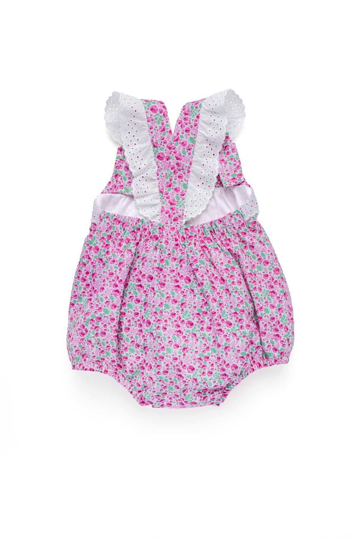 Camila Romper in Radiant Poppies