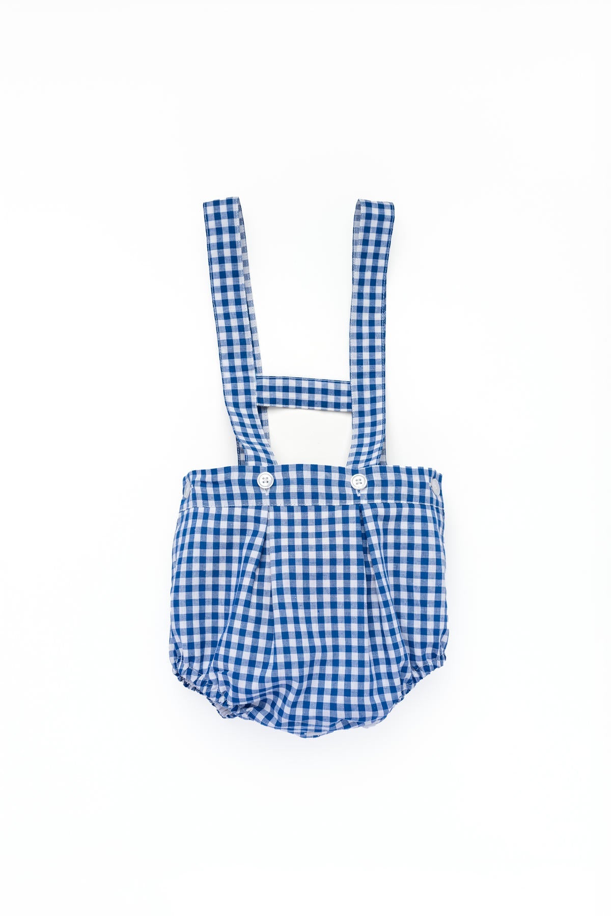 Leonardo Romper in Midnight Gingham