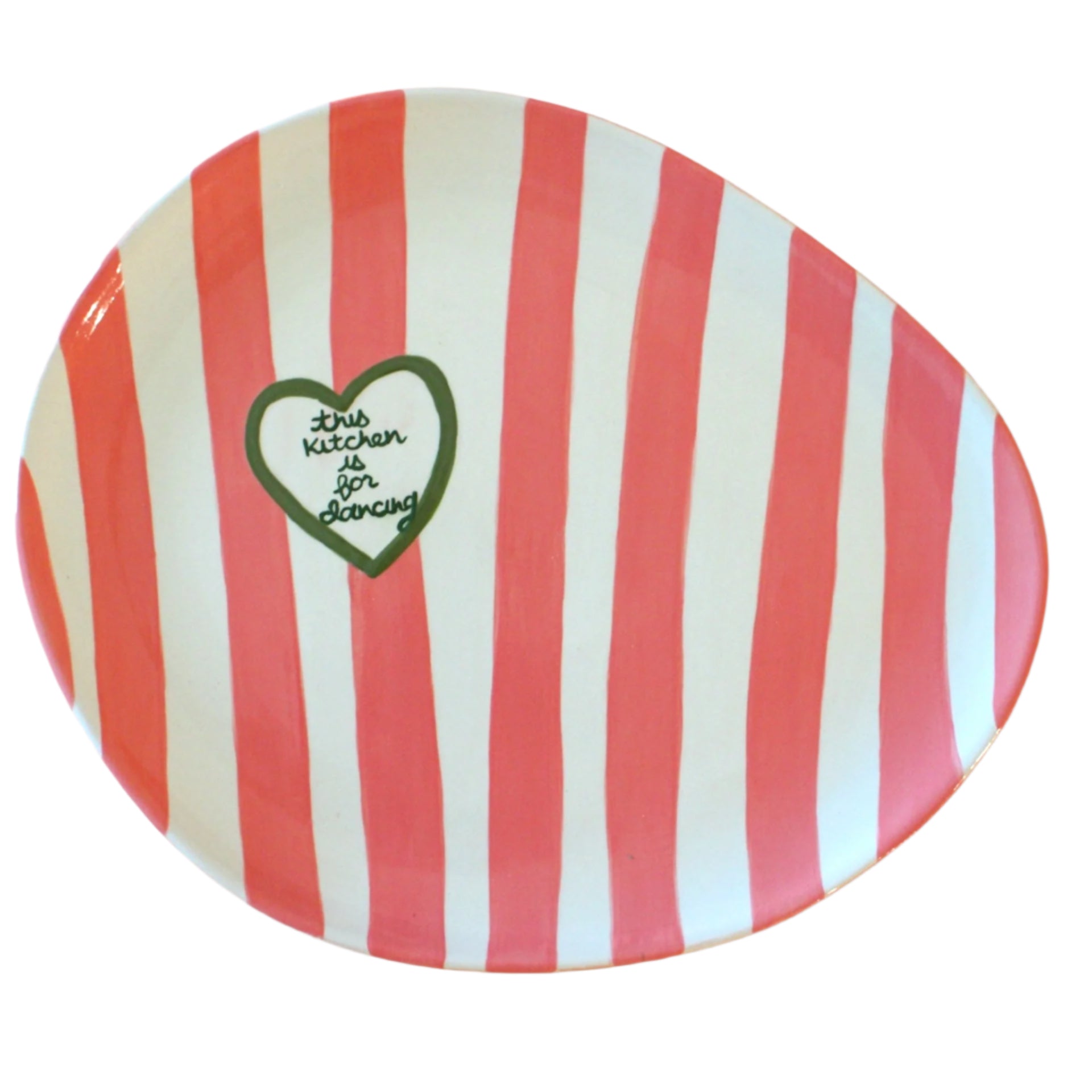 Hand-painted “This Kitchen is for Dancing” Platter