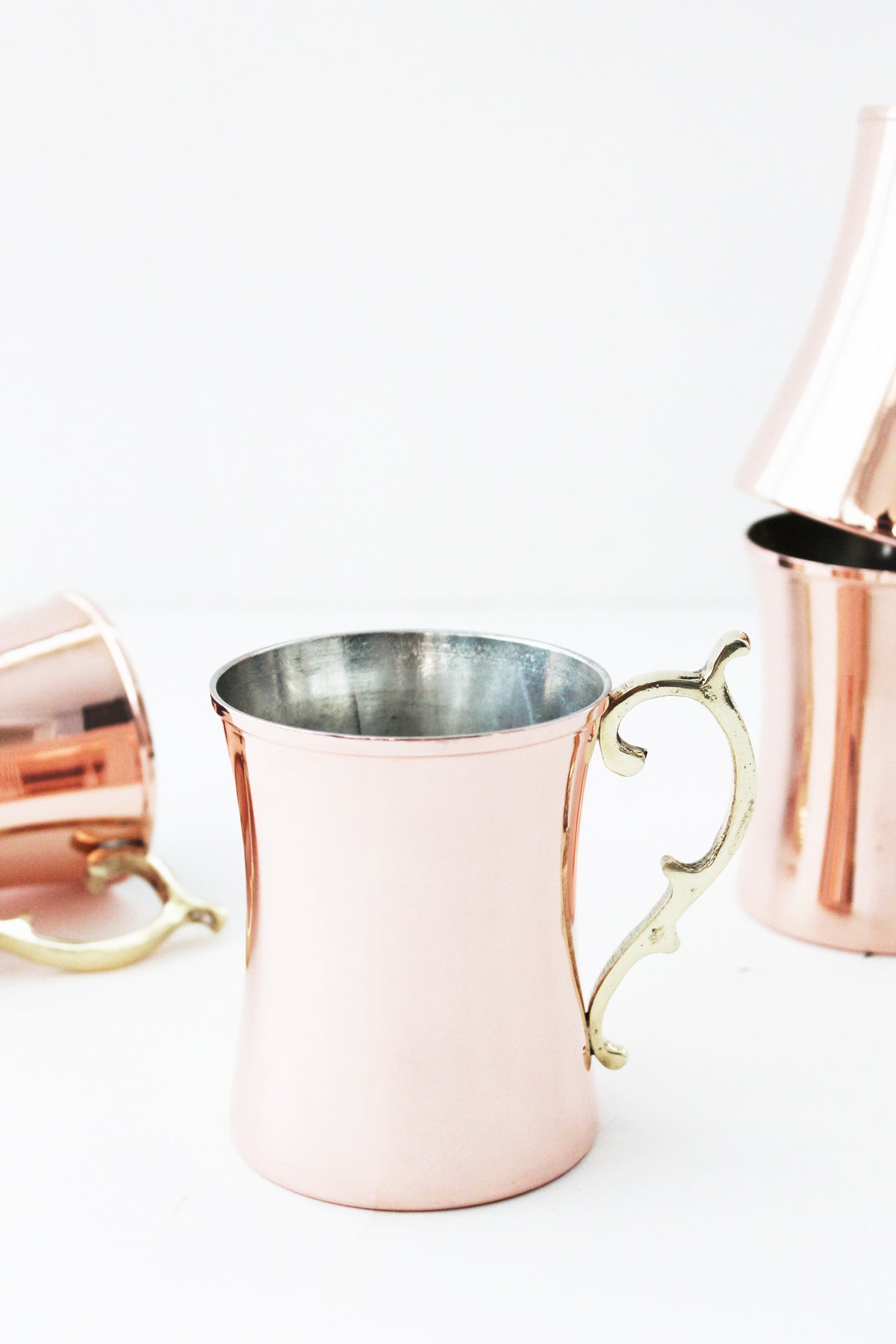 Vintage Inspired Cocktail Mugs Set