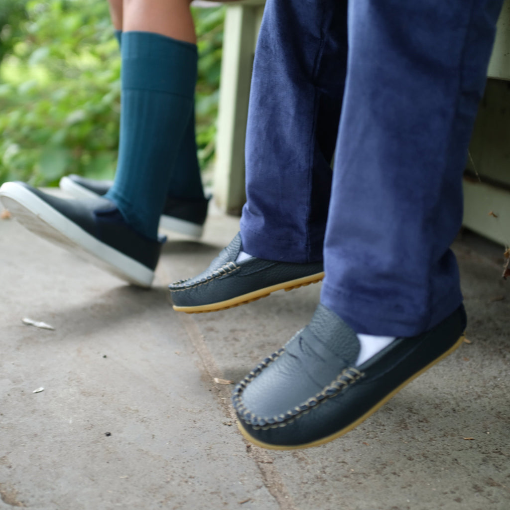  Boy and toddler leather loafer and moccasin 