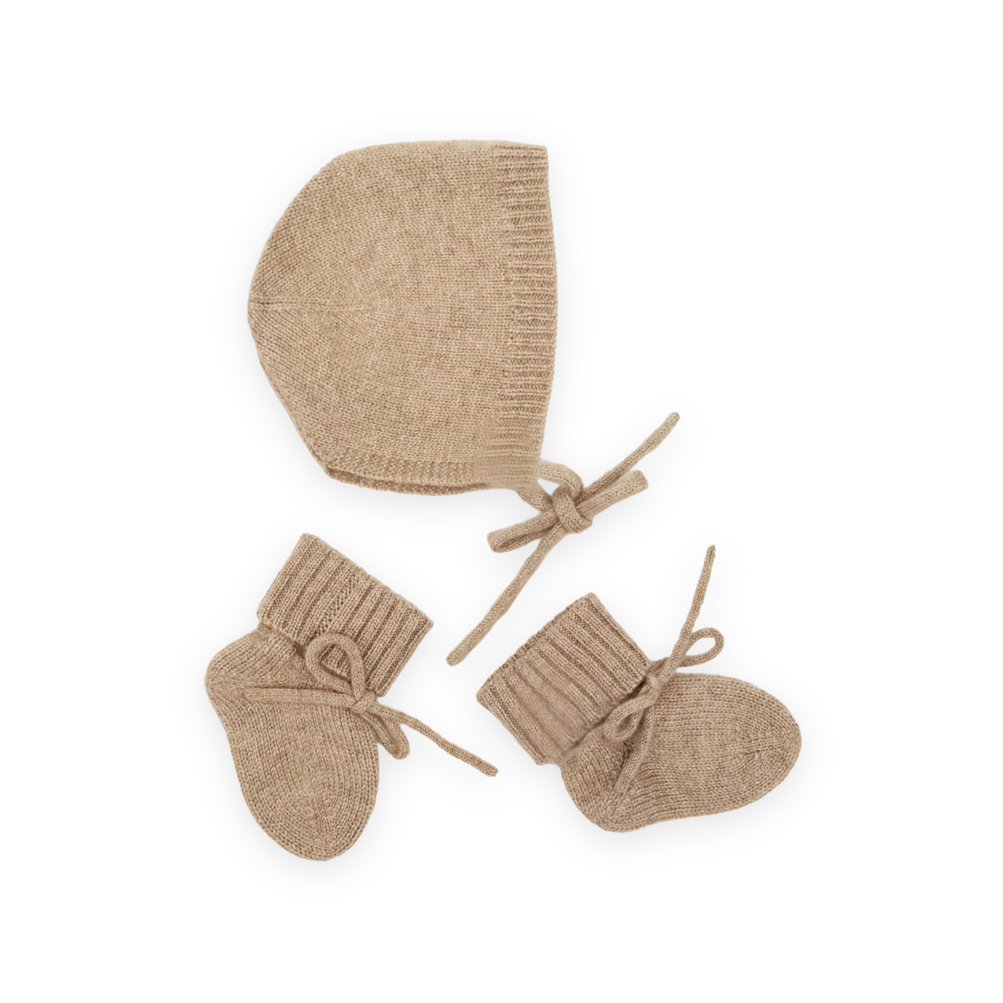 Cashmere Bonnet & Boots Gift Set