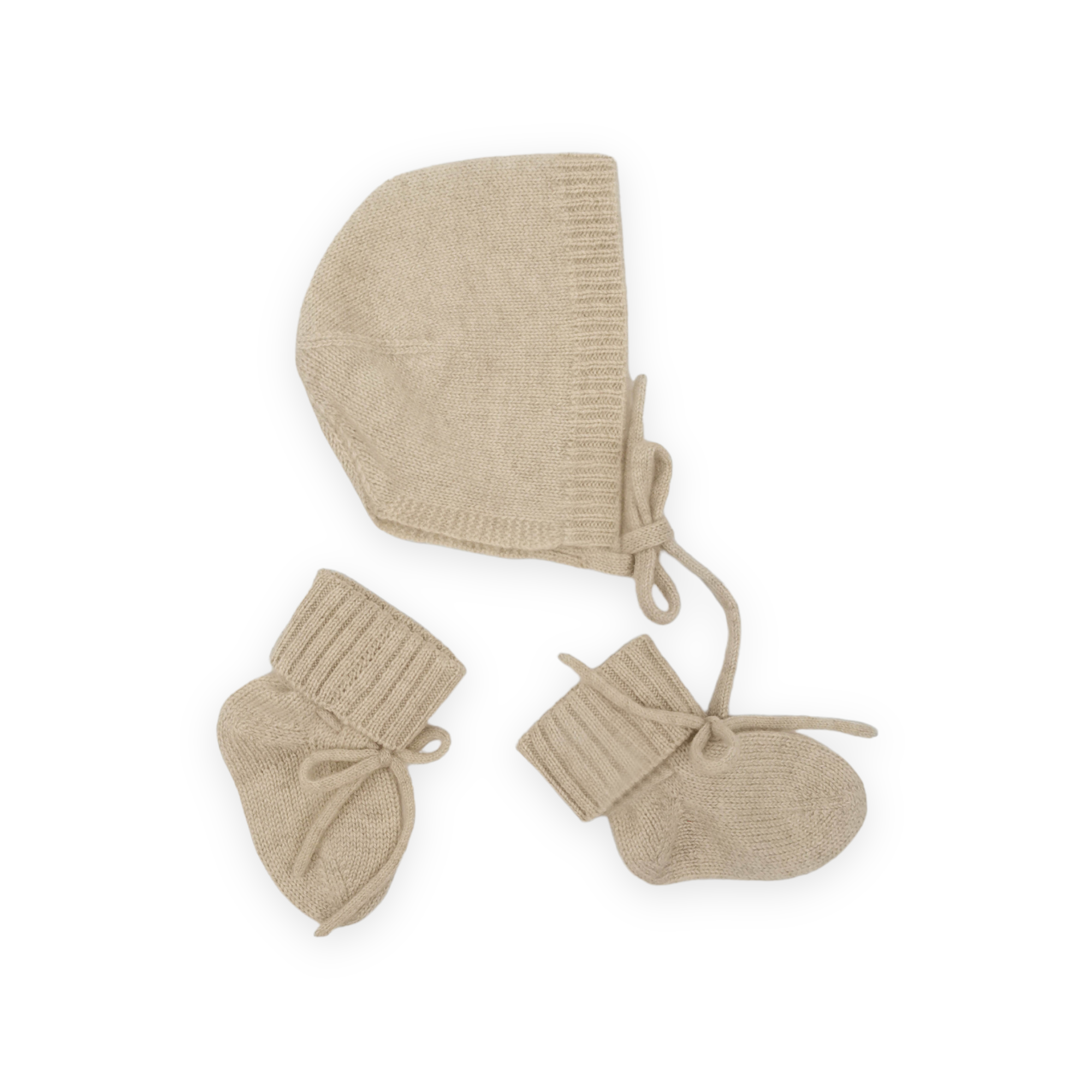 Cashmere Bonnet & Boots Gift Set