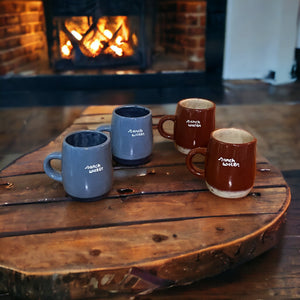 Hand-painted “Ranch Water” Coffee Mugs, Set of 2