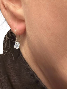 Round 3 Carat Floating Diamond Earrings