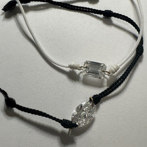 2 Carat Oval Diamond Thread Bracelet