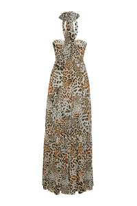 Piana Maxi Dress in Cheetah Natural