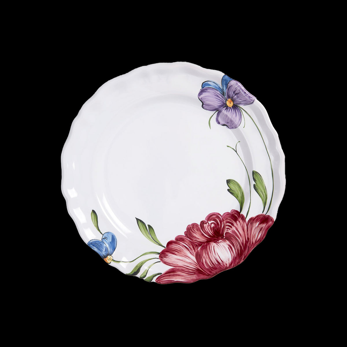 Picardie Grande Dinner Plate in Florale