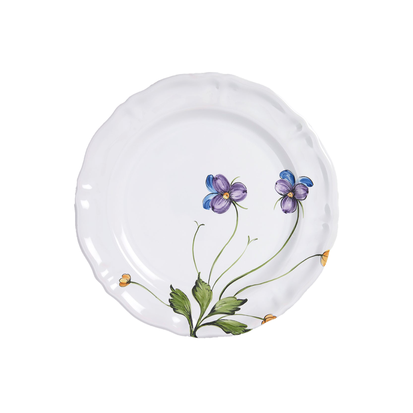 Picardie Grande Salad & Dessert Plate in Florale