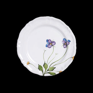 Picardie Grande Salad & Dessert Plate in Florale