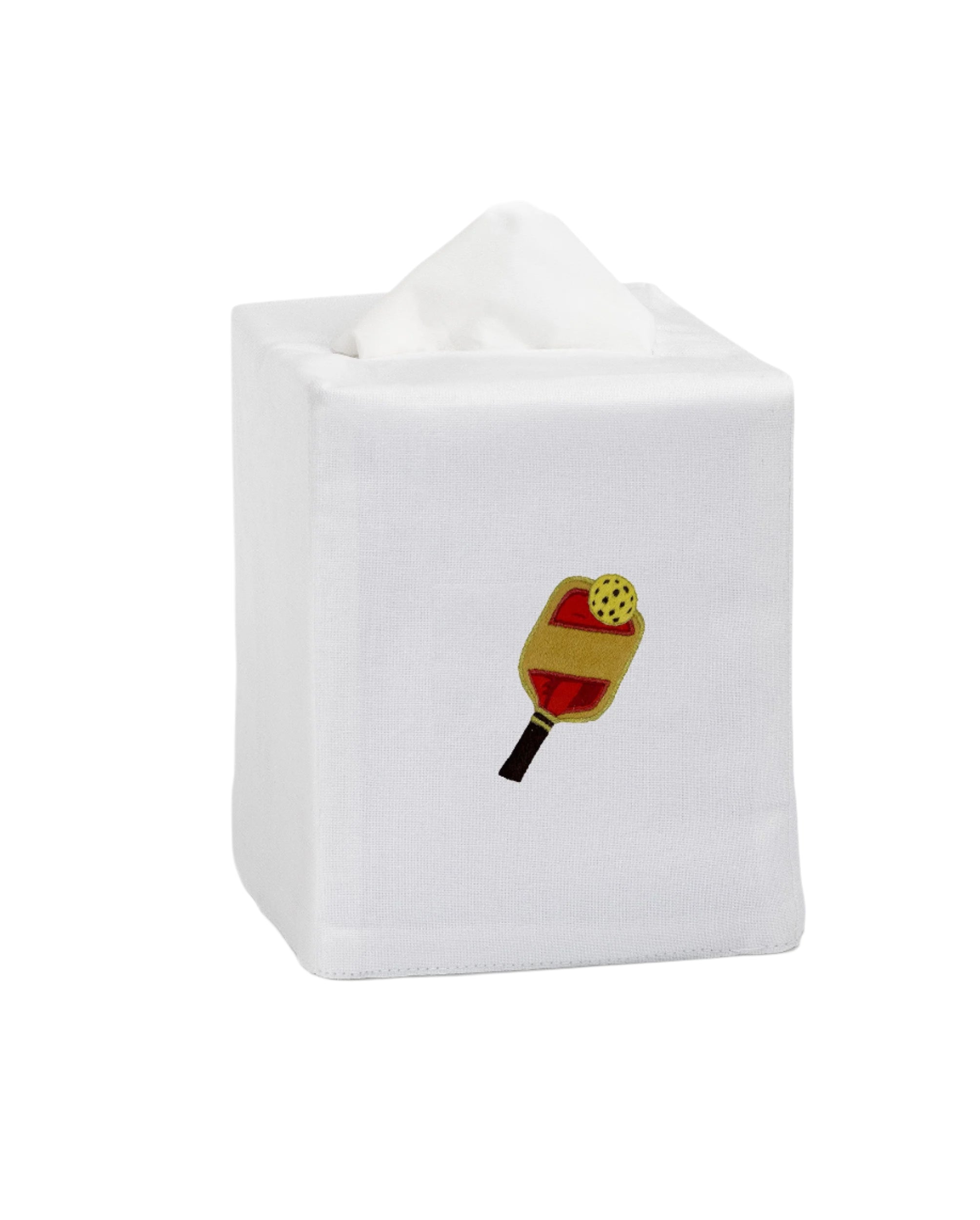 Pickleball Tissue Box Cover