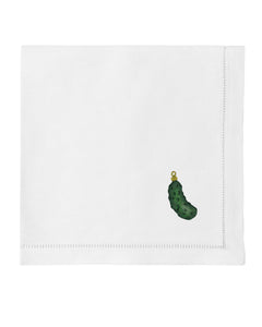 Pickle Ornament Napkin