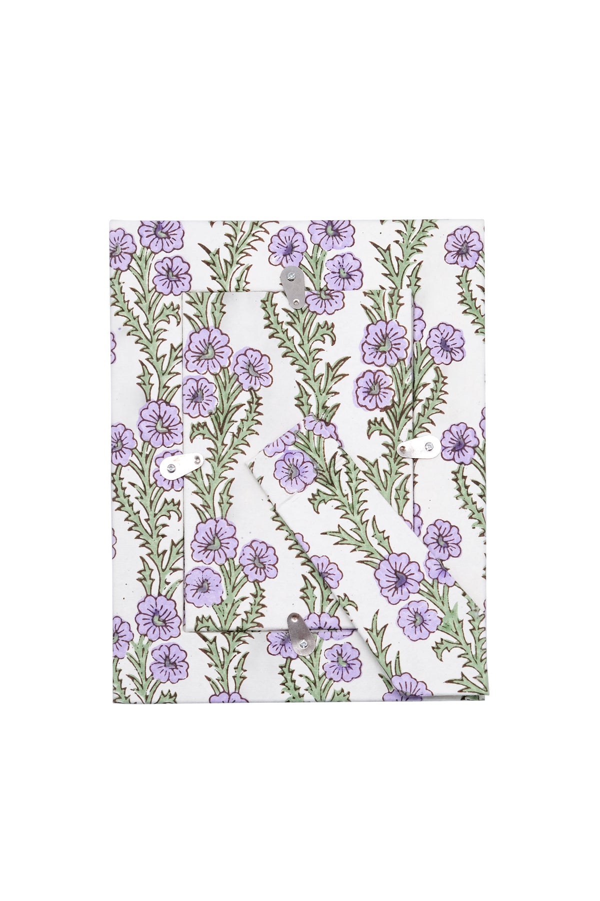 Picture Frame 4x6 in Circular Forget-Me-Not Purple
