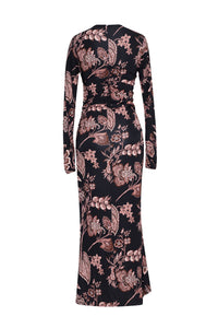 Piermond Dress in Linden Bloom Black