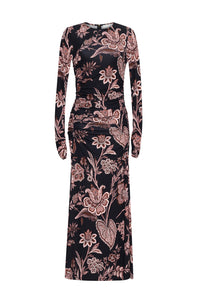 Piermond Dress in Linden Bloom Black