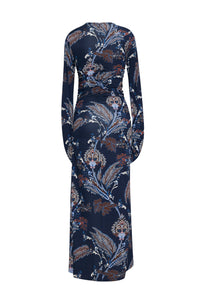 Piermond Dress in Mod Paisley Navy