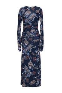 Piermond Dress in Mod Paisley Navy