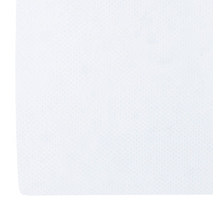 little english classic children's clothing pima crib sheet with white background and light blue micro dot all over print 