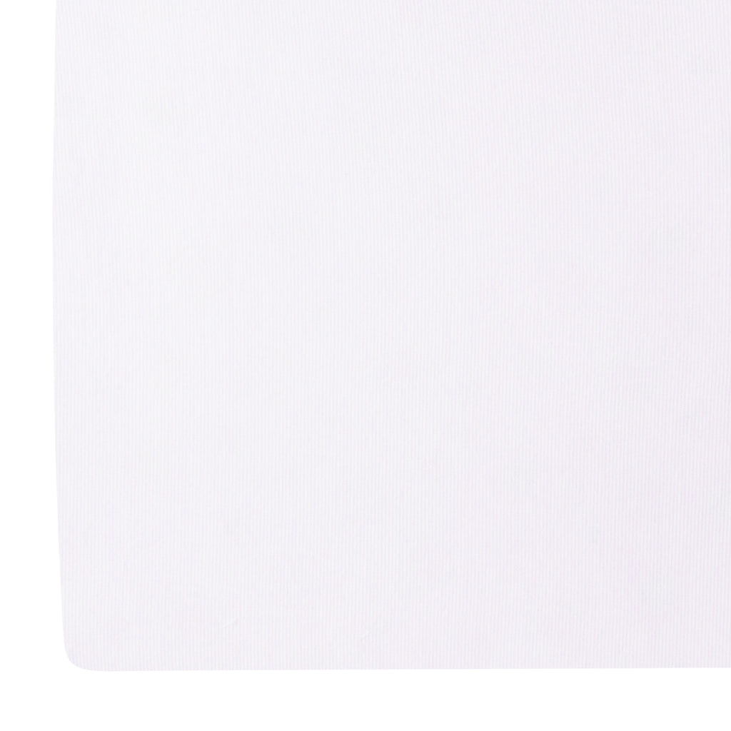 little english classic children's clothing pima crib sheet with white background and light pink stripe all over print 