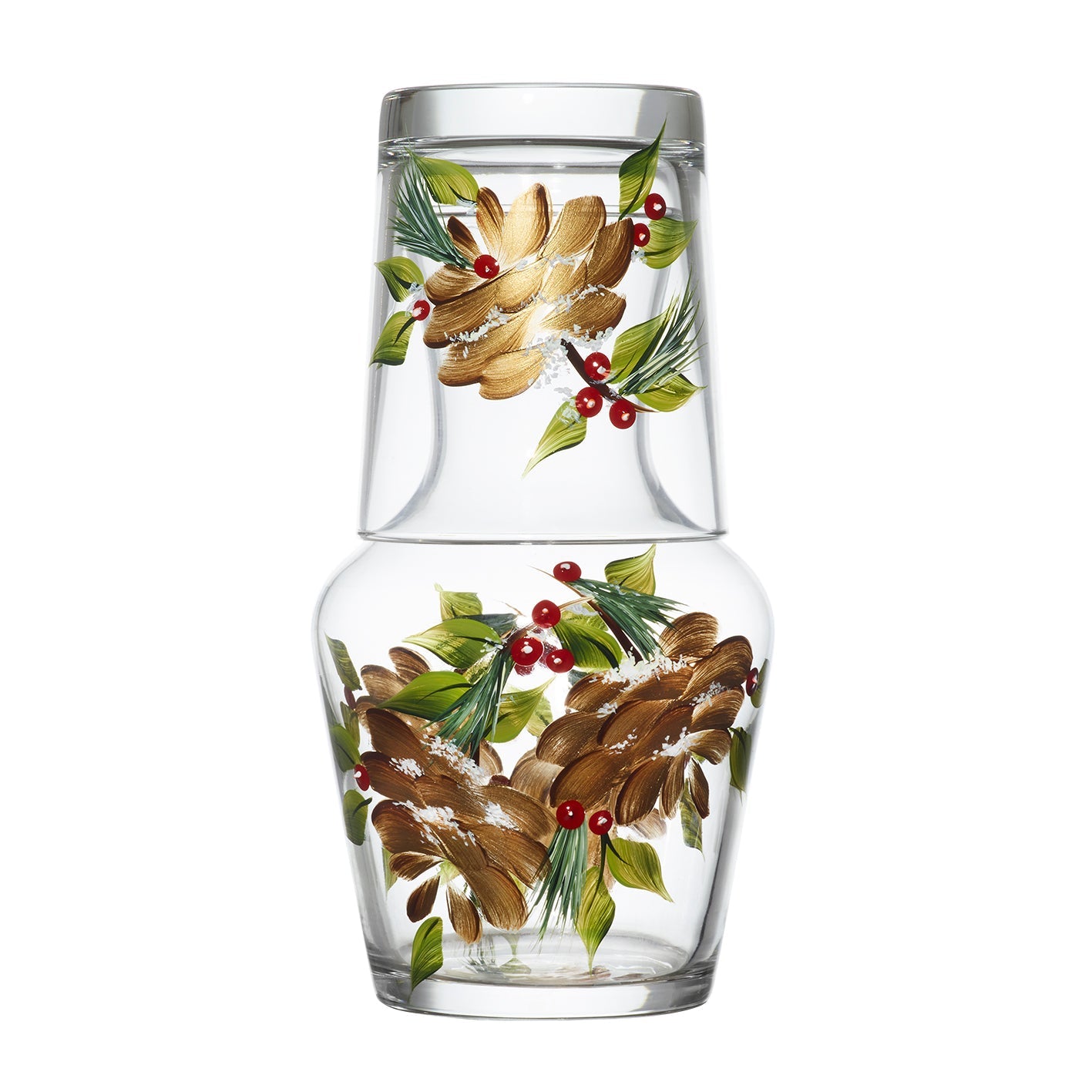 Pine Cone Carafe & Tumbler