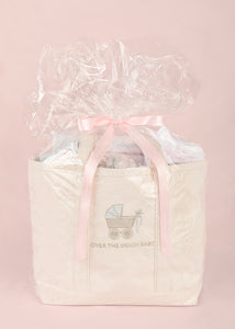 Over The Moon's Bath Baby Bundle in Pink