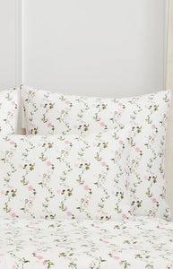 Pink Pond Floral Euro Sham
