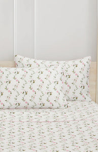 Pink Pond Floral Pillowcase Set