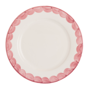 Pink Scallop Side Plate