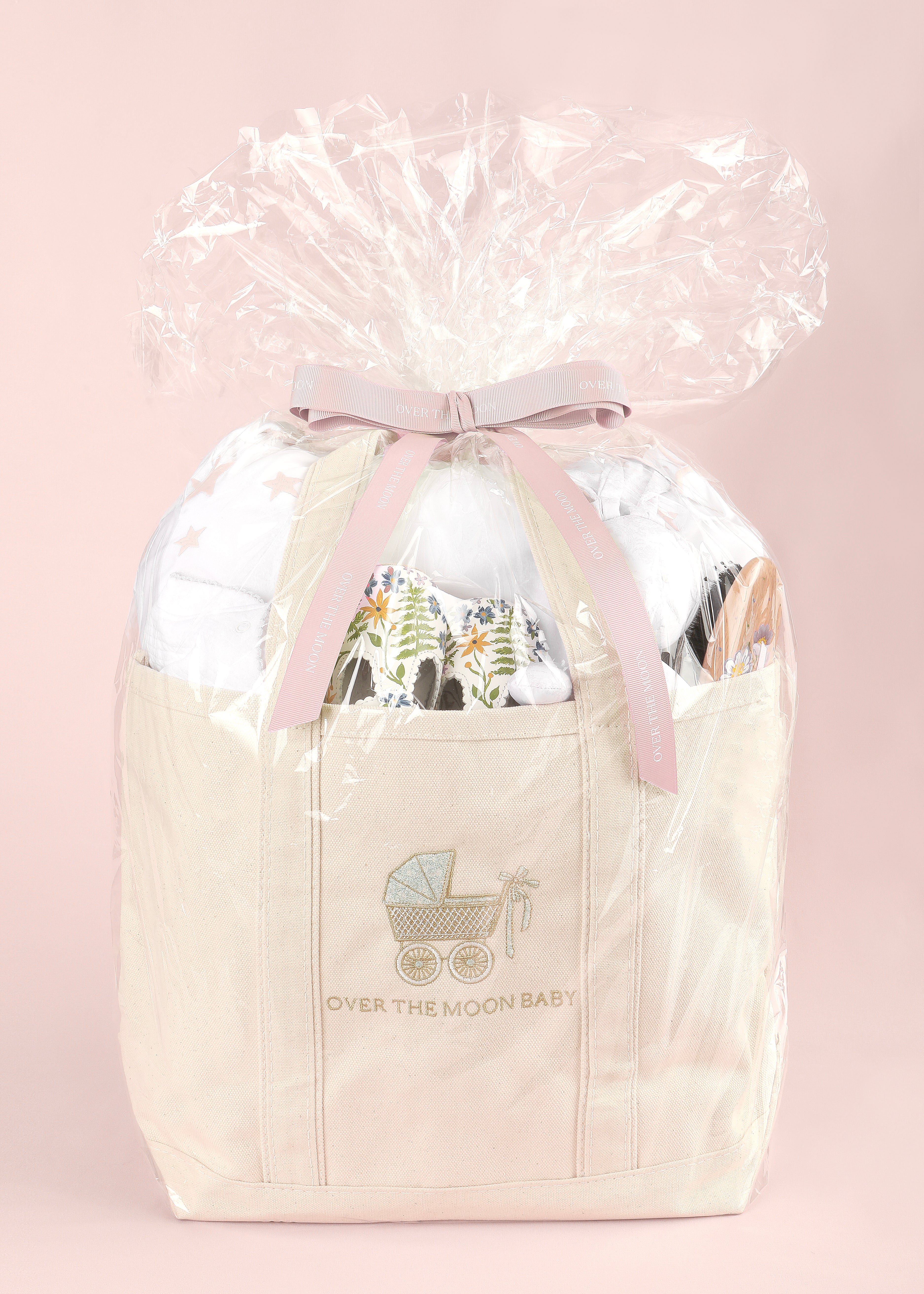 Over The Moon's "Over The Top" Pink Baby Bundle