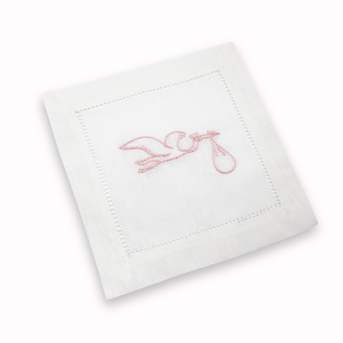 Stork Cocktail Napkins, Set of 4 Chefanie 