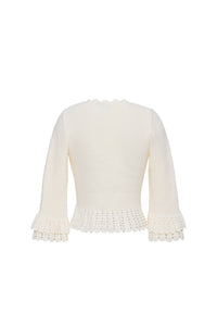 Pinky Cardi in Ivory