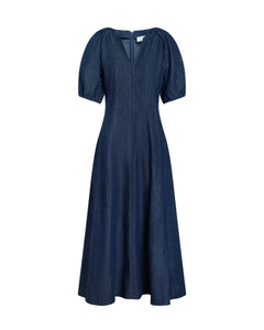 Piper Denim Dress in Midnight Rinse